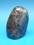 A polished geological sample