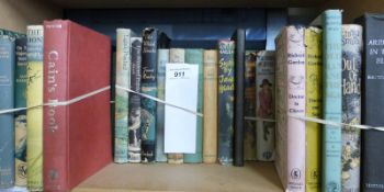 Approximately 30 volumes mainly 20th century fiction