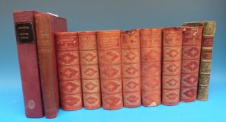 A selection of the works of Charles Dickens (seven volumes) printed by the Caxton Publishing
