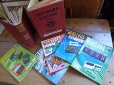 A large collection of books,