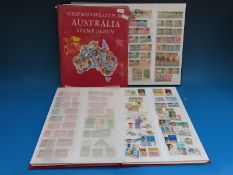 A stockbook of mainly Egyptian stamps,