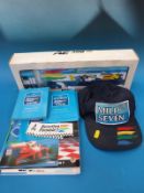 A Benetton racing team lorry, Benetton cap,