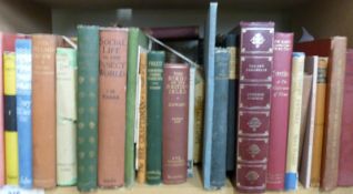 A selection of sundry works that includes works by John Moore, Henry Williamson, Radclyffe Hall,