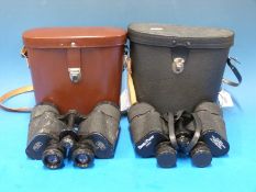 A cased pair of Carl Zeiss Jena Dekarem,