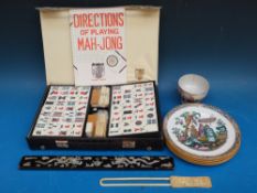 A quantity of oriental items to include plates,