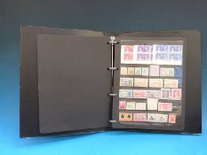 One folder of mint GB and Commonwealth stamps on Hagner sheets