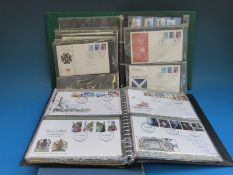 Three albums of GB first day covers and PHQ cards