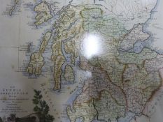 A quantity of mainly 18th and 19thC maps including three of Linlithgowshire,