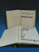 An extensive all world stamp collection Victoria- George VI in three Challenge albums