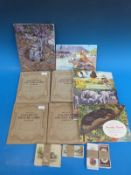 A small collection of cigarette cards including WD and HO Wills, Stephen Mitchell and Son,