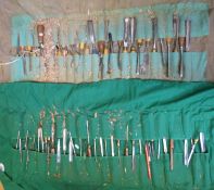 Approximately 60 Ashley Iles and other wood carving / turning tools