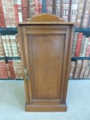 A mahogany pot cupboard