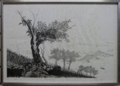 Three signed Chinese limited edition prints by WW.