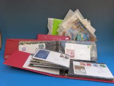 A box of mainly GB first day covers and other stamps