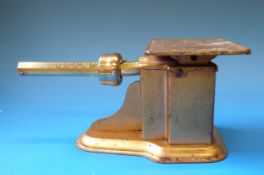 A set of Triner cantilever postage scales