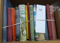 A collection of 'Biggles' books,