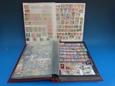 Two stockbooks of mainly Colonial stamps including many mint George VI issues