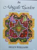 A signed edition of Abigail's Garden by Helen Williams together with a framed proof page (23.