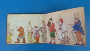 A vintage autograph album containing entries throughout 1914-1919, amusing poems etc and