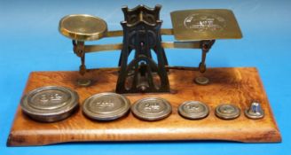 A set of possibly Setten & Durward postage scales,