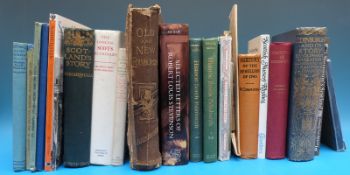 A collection of titles about Scotland, particularly Edinburgh to include 'Edinburgh and its Story',