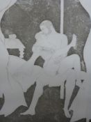 Elizabeth Frink (1930 -1993) signed limited edition etching 40/50 'The Shipmans Tale'  (32cm x