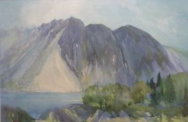 William Fletcher: Watercolour 'Wasdale,