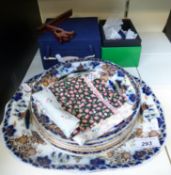 A collection of Oriental plates,