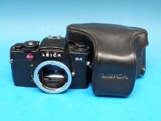 A Leica R4 SLR camera body number 1582417