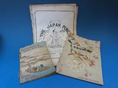 The Monthly Changes of Japanese Street-Scenes Calendar for 1905.