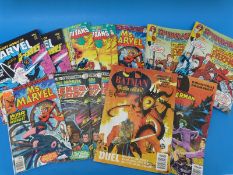 A collection of Marvel comics to include 'Spiderman and His Amazing Friends', no.
