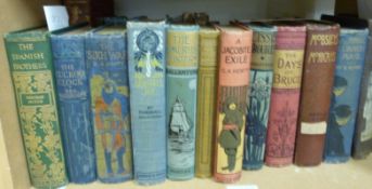 A collection of 15 books with early 20thC bindings, includes works by G. A.