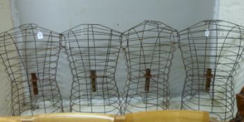 Four wire type mannequins