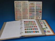 Two albums and a stockbook of G.