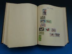 A Durham stamp album and contents