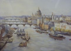 A selection of nautical painting and pictures,