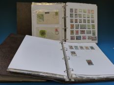Four albums of Australia and States stamps,