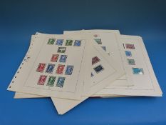 A large binder of mint Europian stamps,