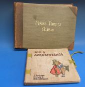 'Auld Acquaintances: A Book for Friends and Remembrances' and 'House Parties Album'