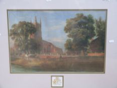 After R.R. Reinagate 'Croydon Parish Church' label verso regarding it being awarded to the Rt. Revd.