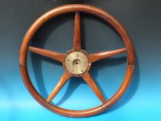 Ship's wheel,