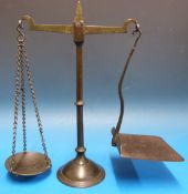 A set of bronze Avery letter type beam scales