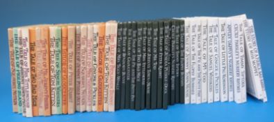 A collection of the works of Beatrix Potter c1970-1990 a total of 44 volumes (18 traditional boards,