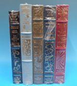 Five signed, limited first editions specially produced for the Franklin Library.