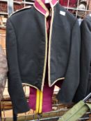 A 11th Hussars 1913 pattern officer's mess dress (chest 17
