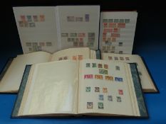 Five albums of mint and used colonial stamps,