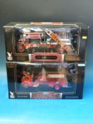 Two Road Signature series 1:24 scale diecast model fire engines, 1925 Ahrens-Fox N - S - 4,
