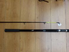 A Beachcaster two-piece sea fishing rod by Leeda