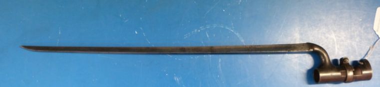 A mid-19th century socket V ST F 30 75 stamped to socket. 43.