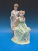 A Wedgwood double figure group
